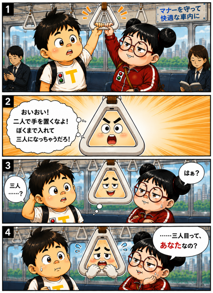 吊り革くんの独り言