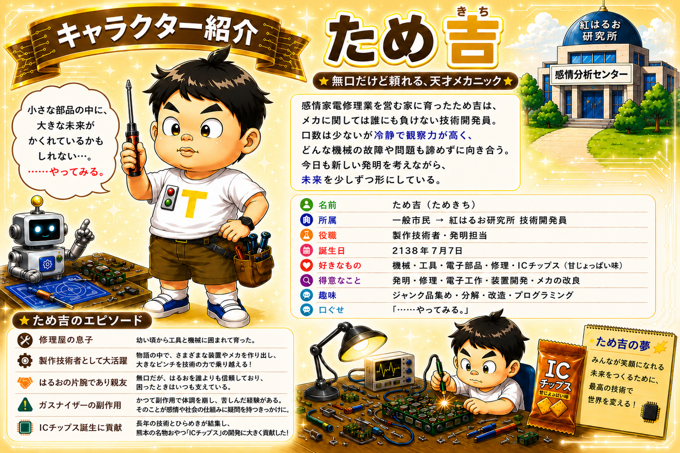 ため吉 キャラクター紹介